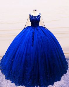 Aramex Delivery, Butterfly Wedding Dress, Royal Blue Quinceanera Dresses, Royal Blue Quinceanera, Blue Quinceanera, Long Sleeve Ball Gowns, Satin Ball Gown, Butterfly Wedding, Tulle Ball Gown