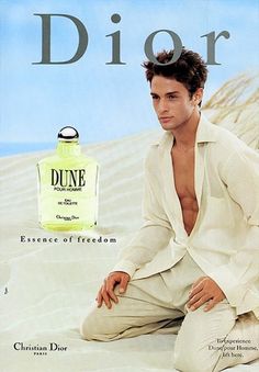 David Fumero, Pub Parfum, Perfume Advertising, Dior Dune, Parfum Collection, Perfume Dior, Christian Dior Paris