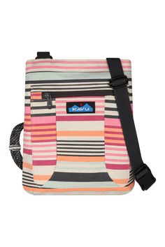 Midsummer Stripe Keep On Keepin On, Out Of My Mind, Cross Body Purse, Key Clip, Outdoor Wear, Stylish Bag, Keep On, Metal Hardware, Cross Body Bag