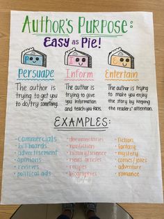 someone is standing on a scale with their hand written instructions for author's purpose