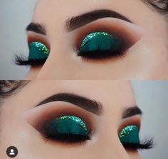 Glam Fall Makeup, Glitter Eyeshadow Looks, Makeup Pictorial, Makeup Is Life, Fall Makeup Looks, Makeup Mistakes, Unique Makeup, Eye Makeup Designs