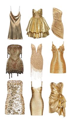 Gold Dresses, Birthday Outfits, Hoco Dresses, Sweet Sixteen, Gold Dress, Birthday Outfit, Holiday Party, Prom Dress, Going Out