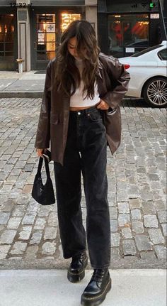 Pullover Outfit, Looks Street Style, Fits Inspo, Mode Inspo, Winter Fits, 가을 패션, Mode Vintage, Looks Style, Mode Inspiration