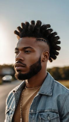 Exploring 40 Trendsetting Black Men’s Hairstyle Ideas: Fades Twists and Natural Looks Polished Hair