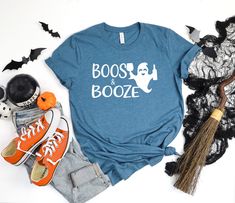 Boos And Booze Halloween Shirt, Halloween Drinking TShirt, Halloween Party, Halloween Shirt For Women, Booze Shirt, Boos Halloween Shirt, Halloween Party Costume, Gift Halloween Shirt,  Funny Halloween Graphic Tee, Family Halloween Shirt, Cute Halloween Shirts, Best Friend Shirts * High quality and super soft, comfortable shirt. Made with top-of-the-line vinyl and pressed with a professional grade heat press. * Please check all color and size charts before place the order. Since all shirts are c Cute Halloween Shirts, Friend Shirts, Halloween Party Costume, Halloween Graphic Tees, Halloween Graphic, Best Friend Shirts, Halloween Drinks, Halloween Shirts, Party Halloween