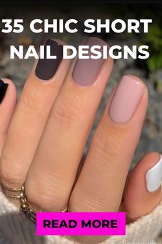 Discover 52 elegant nail designs that will elevate the look of your short nails. Find inspiration to achieve a chic and sophisticated manicure that will leave a lasting impression. Explore our curated list now for stylish and polished nail ideas that you'll love.