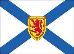 the flag of scotland is shown in blue and white with a red lion on it