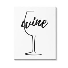 a black and white drawing of a wine glass with the word dive written on it