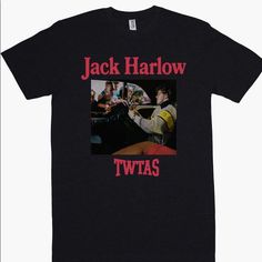 New T Shirt Sizes S-4xl Nascar Shirts, Affordable Black Horror T-shirt, Levis T Shirt, Jack Harlow, Preppy Casual, Wolf T Shirt, Tie Dye Shorts, New T, Crew Neck Tee