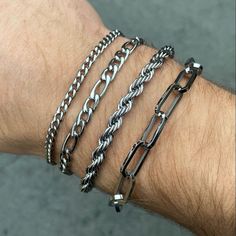 [PaidLink] 82 Perfect Mens Jewelry Bracelet Guides You Will Love #mensjewelrybracelet Mens Silver Accessories, Mens Silver Necklaces, Masculine Jewelry Silver, Mens Bracelet Aesthetic, Man Bracelet Silver, Silver Jewellery Men, Men’s Silver Bracelet, Cool Bracelets For Guys, Men Accessories Aesthetic