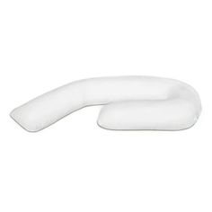 two white pillows sitting on top of each other