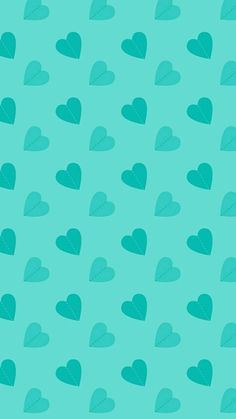 a blue background with hearts on it