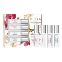 With an eco-conscious and sustainable mission at its core, CLEAN RESERVE is partnering with EARTHDAY.ORG for the fifth consecutive year to help protect the planet and its pollinators, nature’s essential workers.Wrap yourself in our bestselling sustainable CLEAN RESERVE perfumes in convenient travel sizes, crafted with a farm-to-fragrance approach and featuring ethically sourced ingredients that give back to the farmers and their communities. This travel spray set contains 4 x 5mL [0.17 Fl. Oz.]: Clean Reserve, Fragrance Ingredients, Sephora Beauty, Clean Fragrance, Sugar Craft, Calming Scents, Pink Sugar, Fragrance Spray, Fragrance Gift