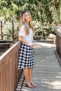 Looking for a weekend skirt that's both cozy and stylish? Look no further than our Buffalo Plaid Weekend Skirt! This skirt is the perfect combination of cute and comfortable, with a knee-length cut and a self-tie waistband that'll keep you feeling feminine and put-together all day long. Whether you're running errands or meeting up with friends for brunch, this skirt is sure to turn heads. And with sizing options ranging from S to 3X, it's easy to find the perfect fit for your body type.So why wa Casual Mini Skirt For Daywear, Casual Pencil Mini Skirt For Day Out, Casual Midi Skirt For Daywear, Casual Daywear Midi Skirt, Fall Skirt For Brunch, Casual Mini Skirt With Elastic Waistband For Work, Casual Pleated Skirt Bottoms For Brunch, Casual Knee-length Mini Skirt For Day Out, Casual Knee-length Lined Skirt