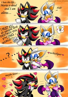 an image of sonic and tails comic strip