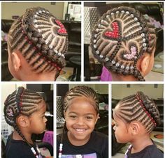 Kid Braids, Hairstyles Videos Tutorials, Children Hairstyles, Hair Styles For Girls, Valentines Hairstyles, Teenage Hairstyles, Braids Kids, Girls Hair Styles