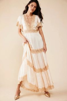 I Just Found All The Best Designer Dresses For Festival Season - We Select Dresses White Dress Styles, Best Designer Dresses, Formal Occasion Dress, Pretty Prom Dresses, Floral Jacquard, Date Night Dresses, Gown Dress, Festival Dress, Wrap Dress Floral