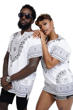 Available in Small, Medium, Large, XL, 2XL, 3XL, 4XL, 5XL, 6XL, 7XL Size-Inclusive: Available in a range of sizes to accommodate diverse body types, our dashiki promotes inclusivity and celebrates the beauty of all individuals within the Black diaspora. Big and Tall Sizes Available Light Weight Cotton: This makes it suitable for outdoor events, including festivals, concerts, Beaches, Cruises Versatile Fashion Statement: Whether worn for cultural events, festivals, or everyday wear, our dashiki a White Relaxed Fit Tops For Festival, Traditional White Short Sleeve Top, White Short Sleeve Shirt For Festival, White Short Sleeve T-shirt For Festivals, Black Diaspora, African Dashiki Shirt, African Tops For Women, African Pants, African Shoes