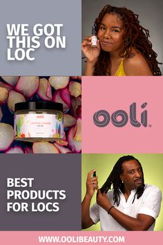 OOLI Beauty | We got this on loc. Shop Now. Products For Locs, Loc Care, Loc Maintenance, Organic Beauty Products, Organic Hair Care, Luscious Hair, One Stop Shop, Hair Today