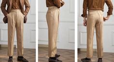 Machen Sie sich bereit, Ihre Herbstgarderobe mit unserer Autumn Italian High-Waist-Hose aufzuwerten. Diese Hose ist aus hochwertigem Stoff gefertigt und hat eine schmeichelhafte Passform, mit der Sie garantiert ein Statement setzen. Diese Hose ist ein vielseitiges Grundnahrungsmittel, mit dem Sie die ganze Saison über schick aussehen und sich wohl fühlen.

Material: Polyester
Stil: Lässig/Smart Casual/Elegant
Geschlecht: Männlich
Vorteile: Bequem
Muster: Solide Chic Spring Pants, Fitted Fall Dress Pants Ankle-length, Wide Leg Business Chinos With Pockets, Versatile Formal Tapered Leg Dress Pants, High-waisted Wide Leg Pants With Welt Pockets For Fall, Elegant Non-stretch Dress Pants With Belt Loops, Wide Leg Bottoms With Pressed Crease For Fall, Chic Relaxed Fit High-waisted Chinos, High Waist Chinos With Pockets For Work