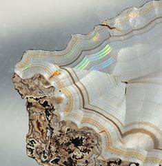 Iris Agate  by Woods’s Stonework & Photo Factory Iris Agate, Minerals Crystals Rocks, Rock Hunting, Geology Rocks, Pretty Rocks, Beautiful Rocks, Rock Bottom, Mineral Stone, Flea Markets