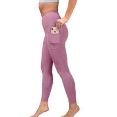 Yogalicious Lux High Rise 7/8 Ankle Leggings With Side Pockets Nwt Brand: Yogialicious Size: Medium Color: Rose Cocoa Msrp 78$ High-Rise Ankle Leggings By Yogalicious Features Side Phone Pockets To Hold Your Essentials While Walking Or Doing Errands, Curved Back Yoke Detail, Gusset Crotch And Interlock Seams. Wash Cool With Like Colors, Lay Flat To Dry - Do Not Heat Dry. Material: 83% Polyester, 17% Spandex Approximate 4.5in Elastic Waistband Approximate 25in Inseam Front Rise 9in Back Rise 14in Fitted Ankle-length Activewear Pants With Pockets, Fitted Activewear With Pockets, Workout Tights With Pockets, Yoga Leggings With Side Pockets, Tight Yoga Pants With Pockets, Pilates Leggings With Pockets, Tight Pants With Pockets For Pilates, High Stretch Leggings With Side Pockets, Pink Stretch Yoga Pants With Pockets