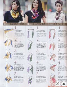 Ways To Tie Scarves, Scarf Knots, Mode Hippie, Ways To Wear A Scarf, How To Wear A Scarf, Scarf Outfit, Tie Scarf, Hermes Scarf