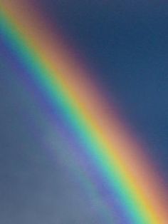 a rainbow appears to be in the sky