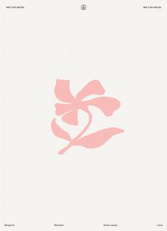 a pink flower on a white background with the word love written below it in chinese