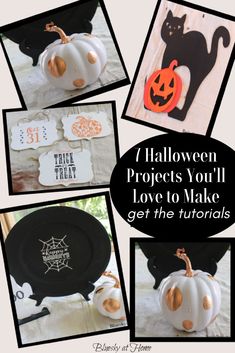 halloween projects you'll love to make get the tutors on handmade pumpkins