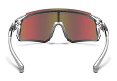 ‘Chrome Racer’ is adjustable, adaptable, and ready for wherever the day takes you. These wraparound sunglasses feature the interchangeable lens system of our ‘Deconstructo’ style, enabling you to combat changing lighting conditions on the fly. Just disengage the lens lock, pop the scratch-resistant PureBlend™ Lens out, and snap in a compatible replacement. ‘Chrome Racer’ is further enhanced by a durable, lightweight design and independently adjustable nose pads and temple tips for all-day comfor Racer Sunglasses, Wraparound Sunglasses, Blenders Eyewear, The Fly, Polarized Lenses, Sticker Pack, Personal Marketing, Uv Protection, Temple