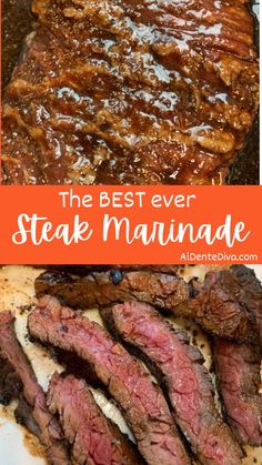 the best ever steak marinade recipe is in this post - it - yourself photo