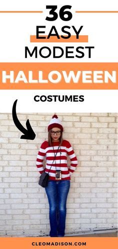 #fashion, #style, #outfitinspiration, #beauty Waldo Costume Women, Simple Work Halloween Costumes, Easy Women’s Halloween Costume Ideas, Easy Teacher Costumes For Halloween, Easy Women’s Halloween Costume, Easy Halloween Costumes For Women Work, Easy Simple Halloween Costumes For Women, Office Halloween Costumes Women