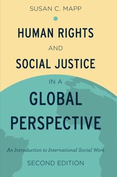 the cover of human rights and social justice in a global perspective