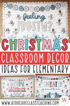 christmas classroom decor ideas for elementary students