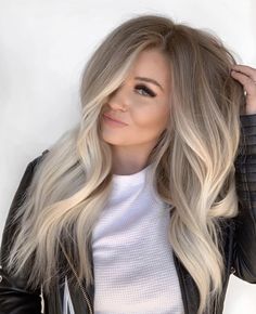 Platinový Blond, Blond Balayage, Hairstyles Blonde, Money Piece, Balayage Blonde, Ash Blonde Hair, Blonde Hairstyles, Frontal Hairstyles, Ombré Hair