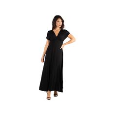 With a deep, plunging V-neck and elegant empire waist, this juniors' maxi dress from 24seven Comfort Apparel is a perfect choice for any occasion. With a deep, plunging V-neck and elegant empire waist, this women's maxi dress from 24seven Comfort Apparel is a perfect choice for any occasion.Finding the perfect fit and size for women's clothing requires basic measurements of your chest, waist, hips and inseam. Use this guide to learn more about sizing and everything Kohl's has to offer in women's Elegant Solid Empire Waist Maxi Dress, Elegant Solid Color Empire Waist Maxi Dress, Solid V-neck Evening Maxi Dress, Fitted Empire Waist Maxi Dress, Fitted Maxi Dress With Empire Waist, Fitted Solid Color Maxi Dress With Empire Waist, V-neck Maxi Length Dress, Formal Solid V-neck Dress With Surplice Neckline, Formal V-neck Dress With Surplice Neckline