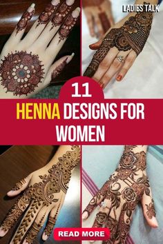 henna designs for women that are easy to do