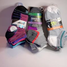 26 Pairs Of Low Cut Socks Multiple Colors Size 4-10 Casual Stretch Socks For Running, Casual Stretch Running Socks, Comfortable Workout Socks, Casual Gray Sports Socks, Sporty Multicolor Socks For Winter, Casual Moisture-wicking Stretch Socks, Avia Socks, Purple Low-top Sneakers For Trail Running, Sporty Multicolor Winter Socks