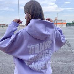 SIZE CHART Teen Streetwear, Graphic Y2k, Winter Hoodie, Aesthetic Gift, Things Change, Hoodie Aesthetic, Loose Hoodie, Letter Print Hoodie, Trendy Prints