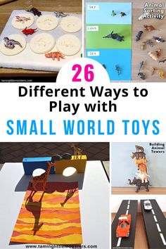 different ways to play with small world toys