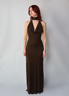 Color: Brown, Size: Large 30th Birthday Dresses, Summertime Dresses, Wedding Dress Jewelry, Spring Maxi Dress, Open Back Maxi Dress, Custom Made Clothing, Evening Dresses Cocktail, Maxi Dress Wedding, 1920s Fashion