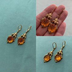 Pineapple Vintage, Empress Josephine, Gold Bee, Bee Earrings, Pattern Tattoo, Bee Design, Victorian Jewelry, Vintage 1950s, Designer Earrings