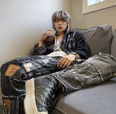 Asian Punk Fashion, Gyaruo Men Fashion, Gyaruo Men, Ripples Warmup, Mode Harajuku, Punk Fashion Diy, Masc Outfits, Masculine Fashion, Concept Clothing