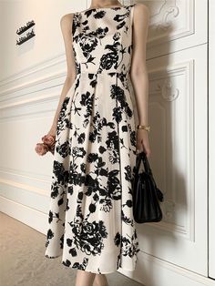 Evening Midi Dresses, Affordable Formal Dresses, Party Dress Summer, Elegant Party Dress, Evening Midi Dress, Halterneck Mini Dress, Women Chiffon Blouse, Floral Party Dress, Ink Printing