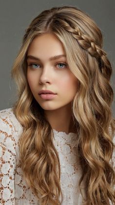 Viking Hairstyle, Hair Study, Cutest Hairstyles, Messy Ponytail, Viking Hair, 31st Birthday, 90s Hairstyles, Hot Hair Styles, Braided Hair