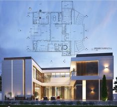 House Structure Design, Indian House Plans, Facade Architecture Design, Best Modern House Design, Library Architecture, Modern Villa Design, Building Plans House, Architect Design House