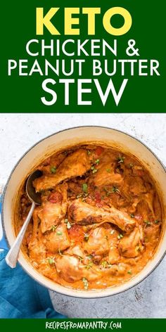 low carb west african ground beef stew