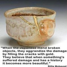 "They believe that when somethings suffered damage and has a history it becomes more beautiful." Carillons Diy, Couple Questions, Sumi E, Tea Bowls, The Source, A Bowl, Wabi Sabi, Japanese Art