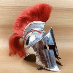 Medieval Spartan Chrome Helmet | Great King Leonidas Cosplay Helmet | 300 Movie Fully Functional Replica Wearable Helmet | Halloween Gift Item Details: Handmade Materials: Steel -18 gauge, Leather, Hear plume The Metal : High quality 18 Gauge M Steel Ear to Ear : 8 Inches (Approx.) Circumference : 26 Inches (Approx.) Weight: 2.30 kg (Approx) Size : Standard size, fits almost all Adults with adjustable inner leather Inner Diameter : Front to back 9 inches (Approx.) Finish: Brass antique finish (A Medieval Costume Accessories For Fantasy And Cosplay Events, Medieval Costume Accessories For Larp And Cosplay, Warrior Style Masks And Prosthetics For Larp And Halloween, Warrior Costume Accessories For Larp And Halloween, Warrior Style Costume Accessories For Larp Halloween, Warrior Style Masks And Prosthetics For Halloween, Warrior Style Halloween Costume Masks And Prosthetics, Halloween Warrior Costume Masks And Prosthetics, Medieval Costume Accessories For Cosplay Events